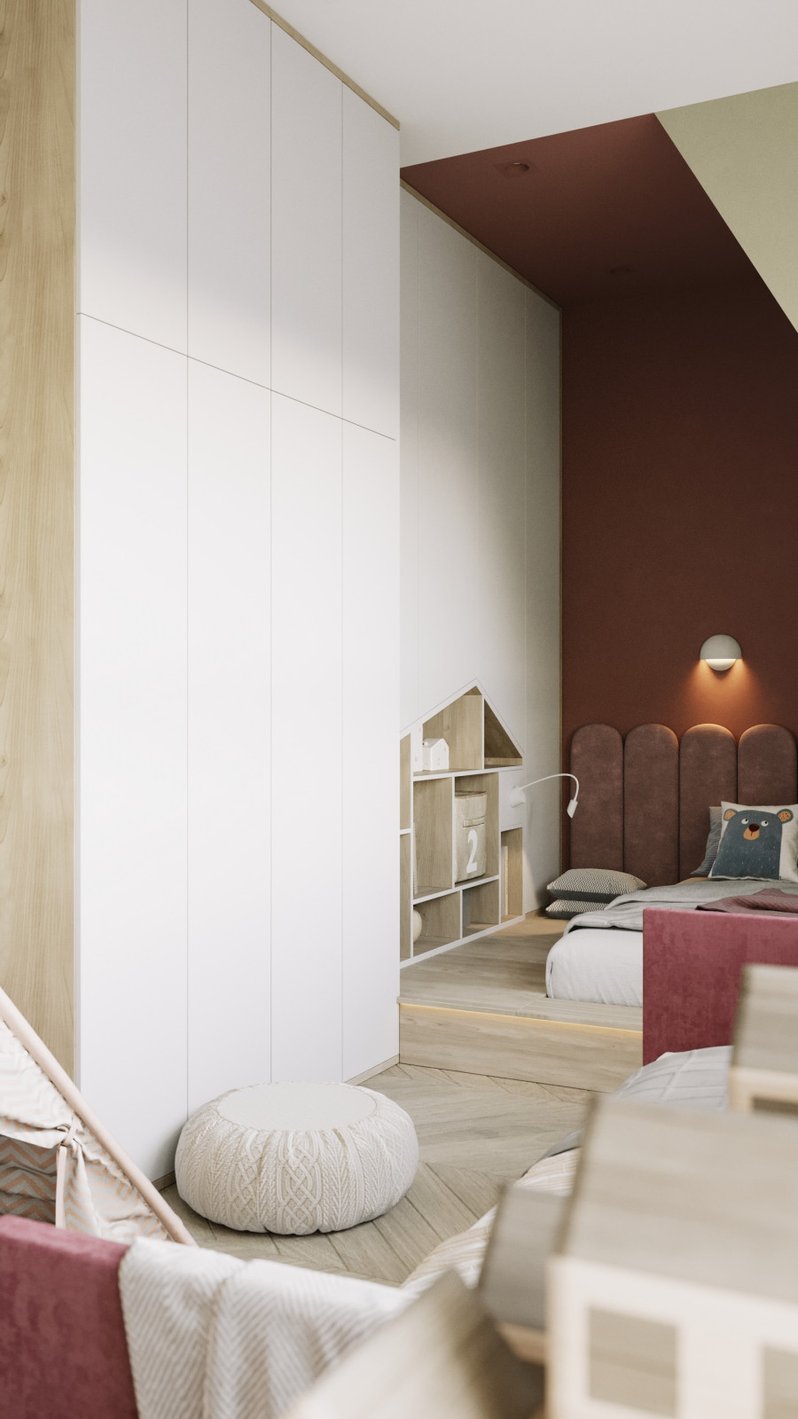 Двухуровневая квартира в жк Онега