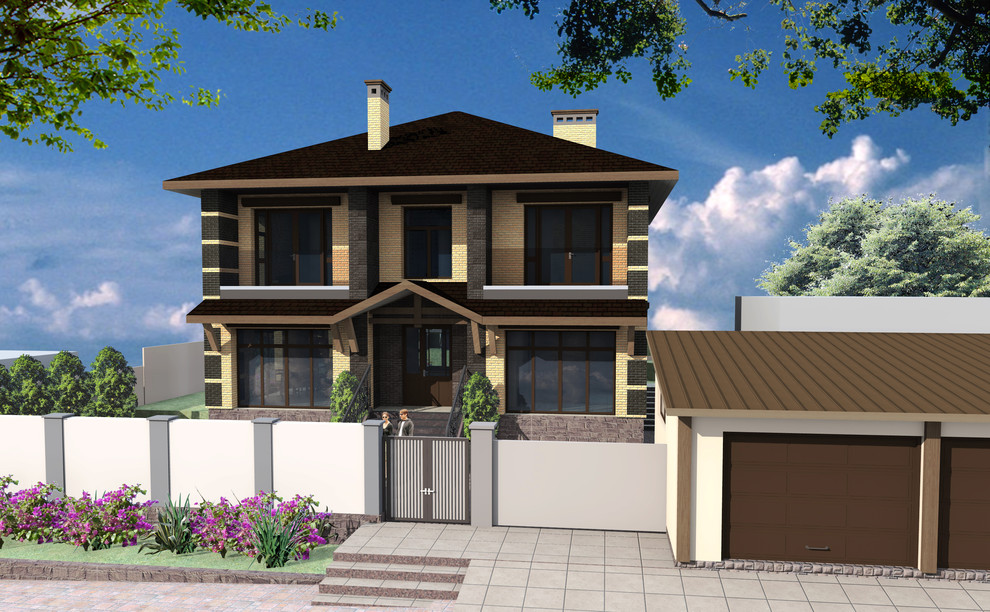 Обложка проекта: индивидуальный жилой дом в городе Новороссийске