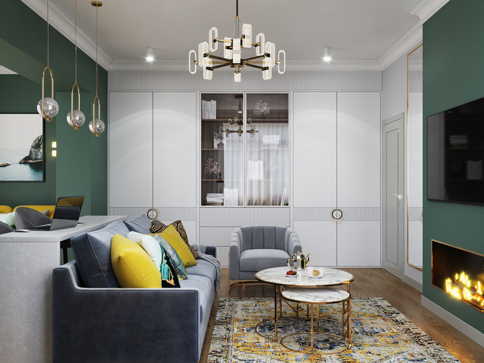 Дизайн квартиры за городом