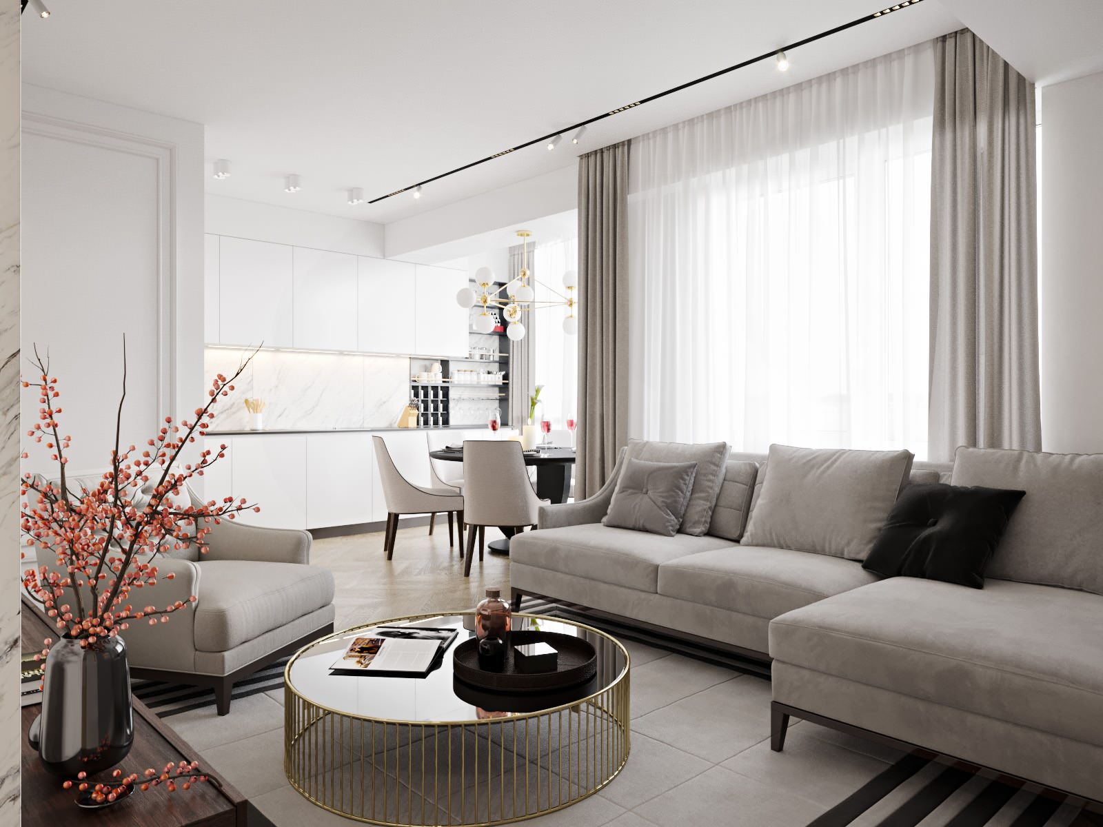 ЭЛЕГАНТНЫЕ КОНТРАСТЫ