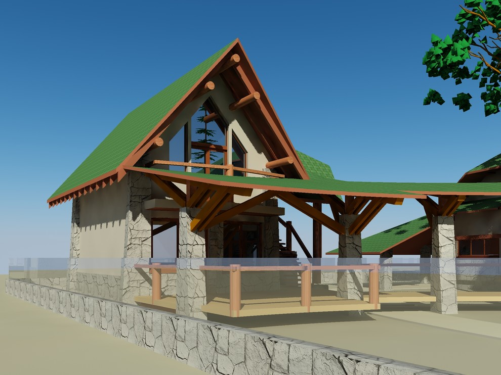 Дом в Курортном районе СПб     House in Curort district of St. Petersburg