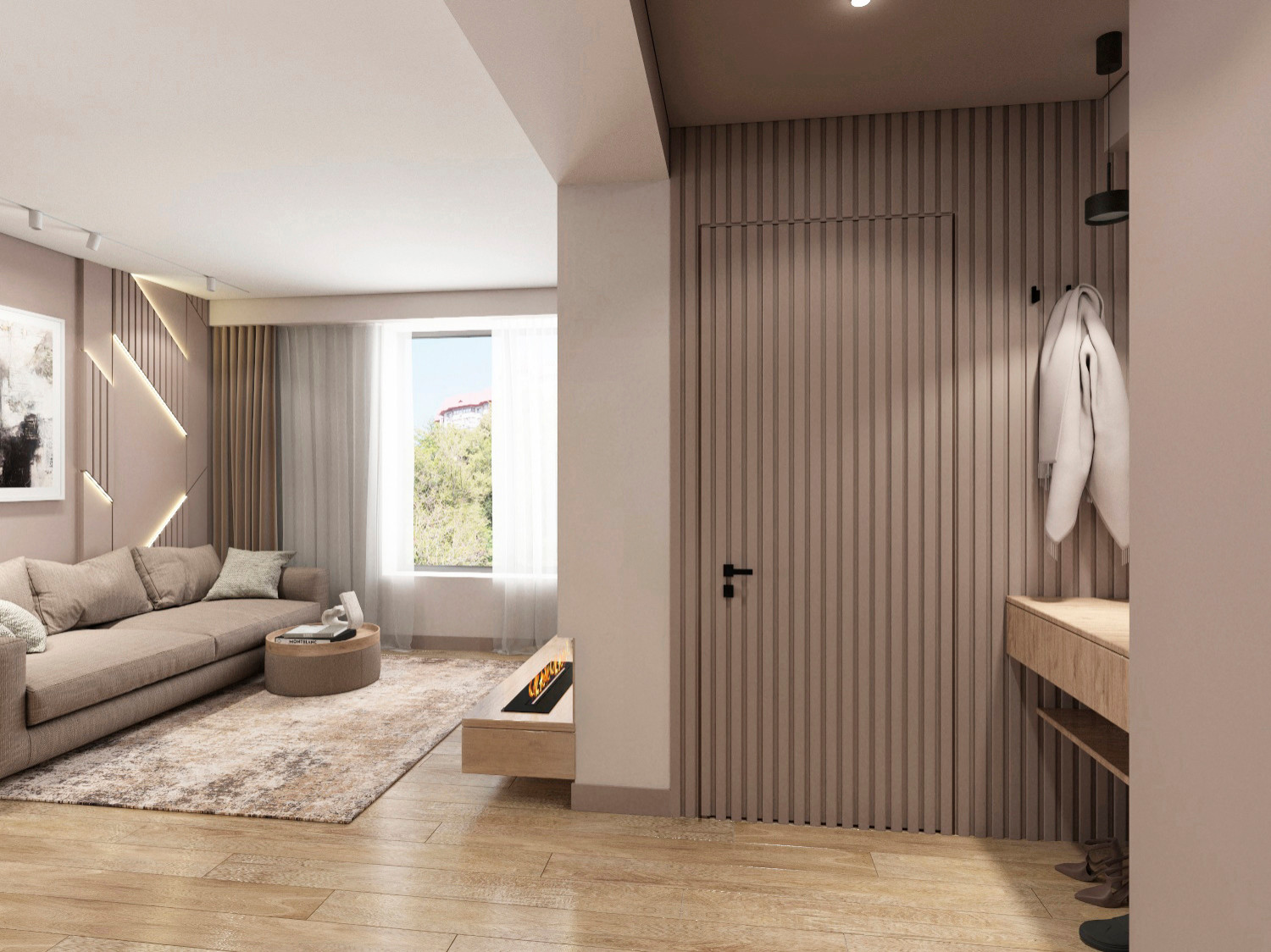 Обложка проекта: Нюдовый с акцентами