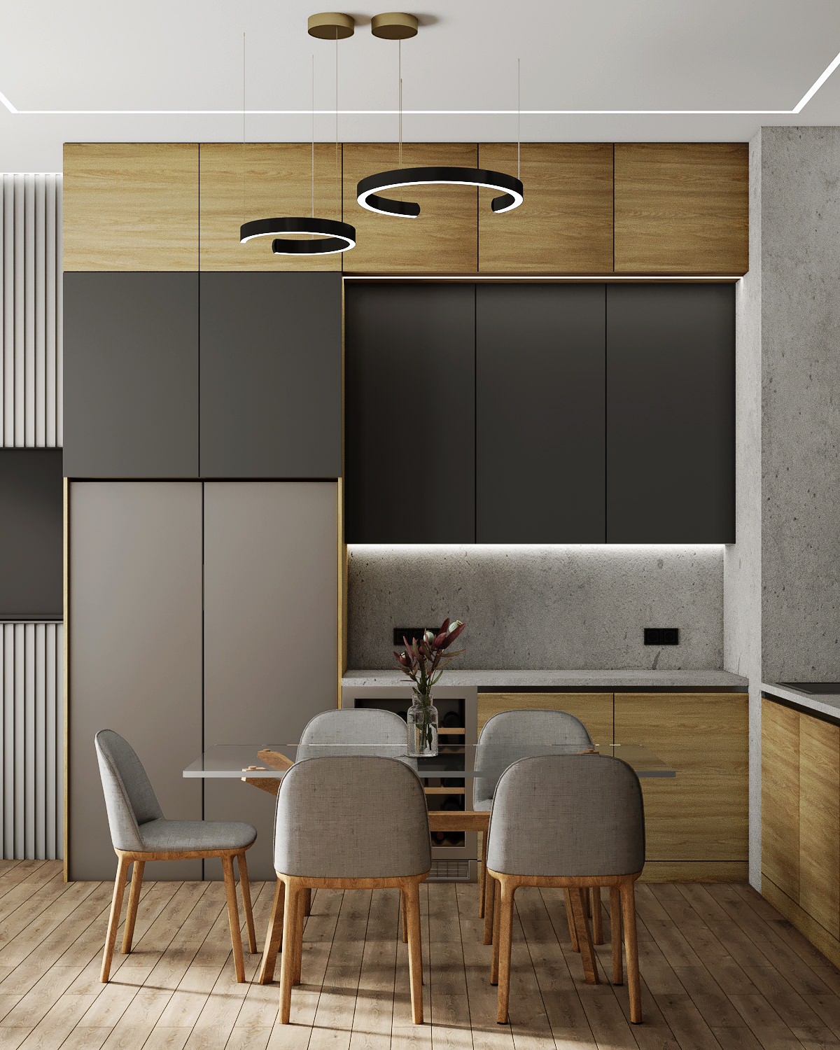 Дизайн Интерьера Квартиры 88 м2 в жк Ангелово Резиденц