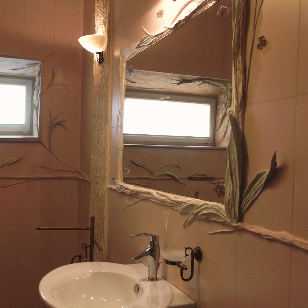 Обложка проекта: Гостевая ванная комната "Японский сад"