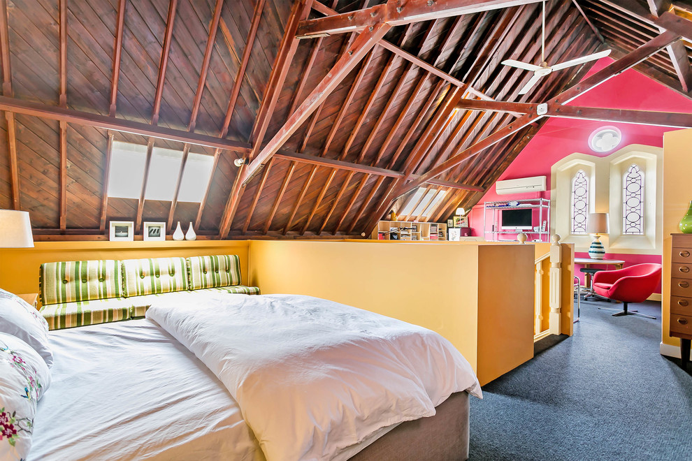 Houzz Австралия: Буйство красок в здании бывшей церкви