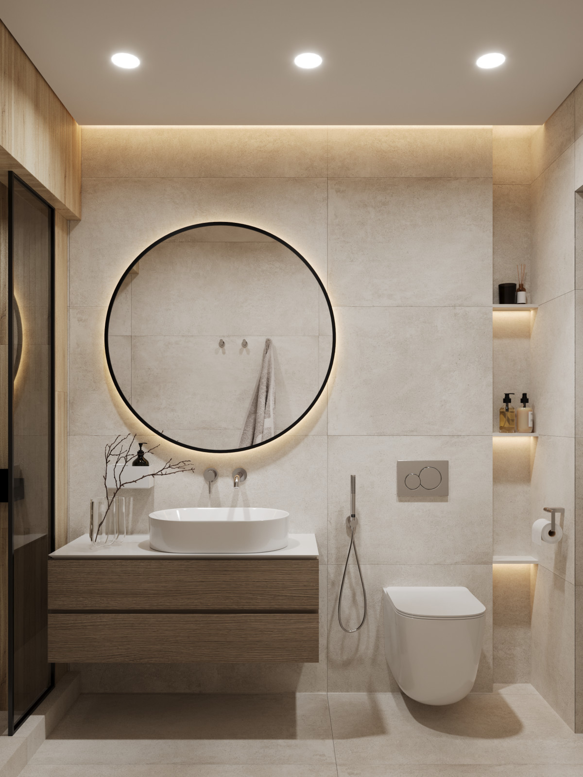 Интерьер квартиры с панорамными окнами