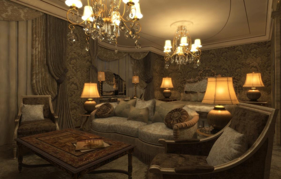 3D: Классика в частном доме