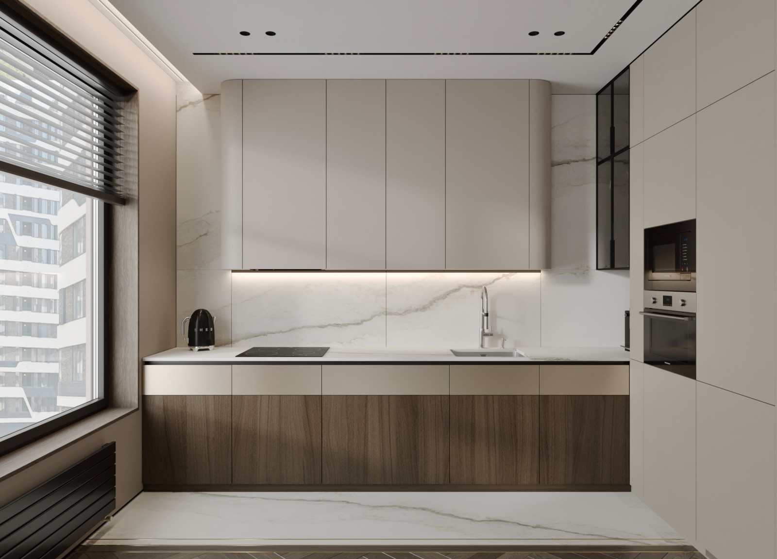 Спокойный минимализм в центре Москвы