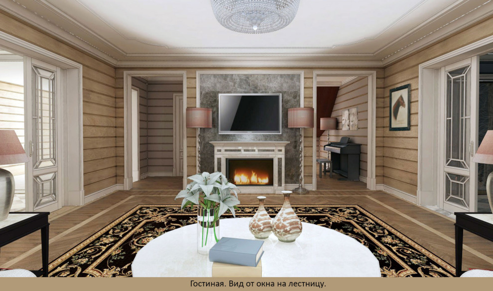 Обложка проекта: Дом из клееного бруса