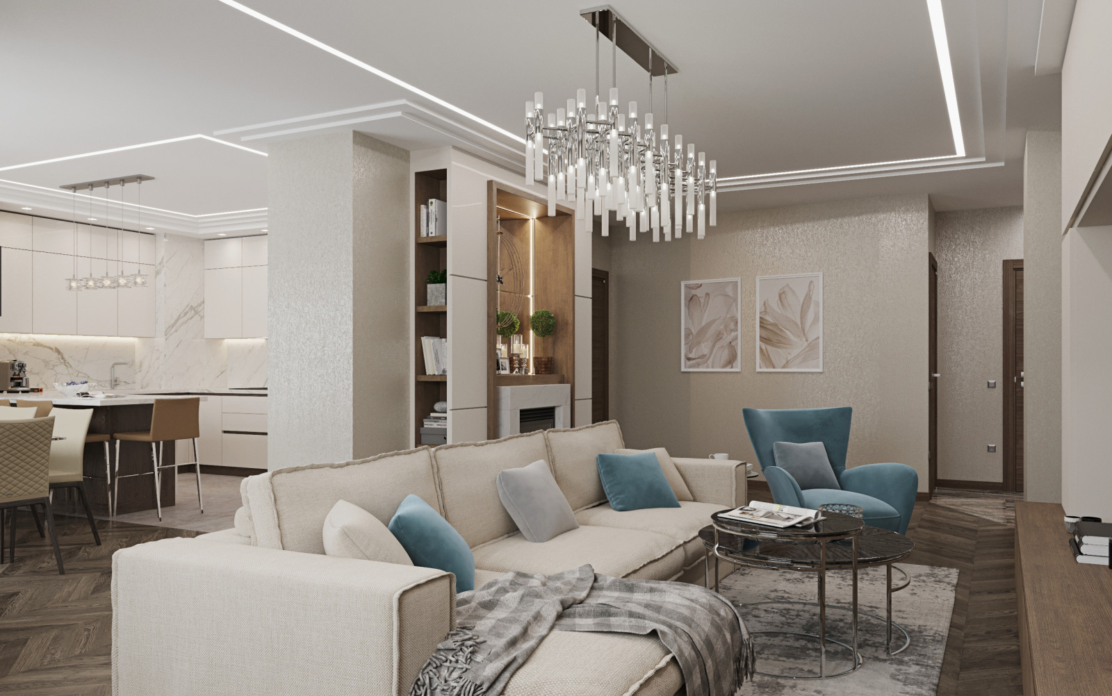 Квартира 118 м² в ЖК «Куйбышева, 26»