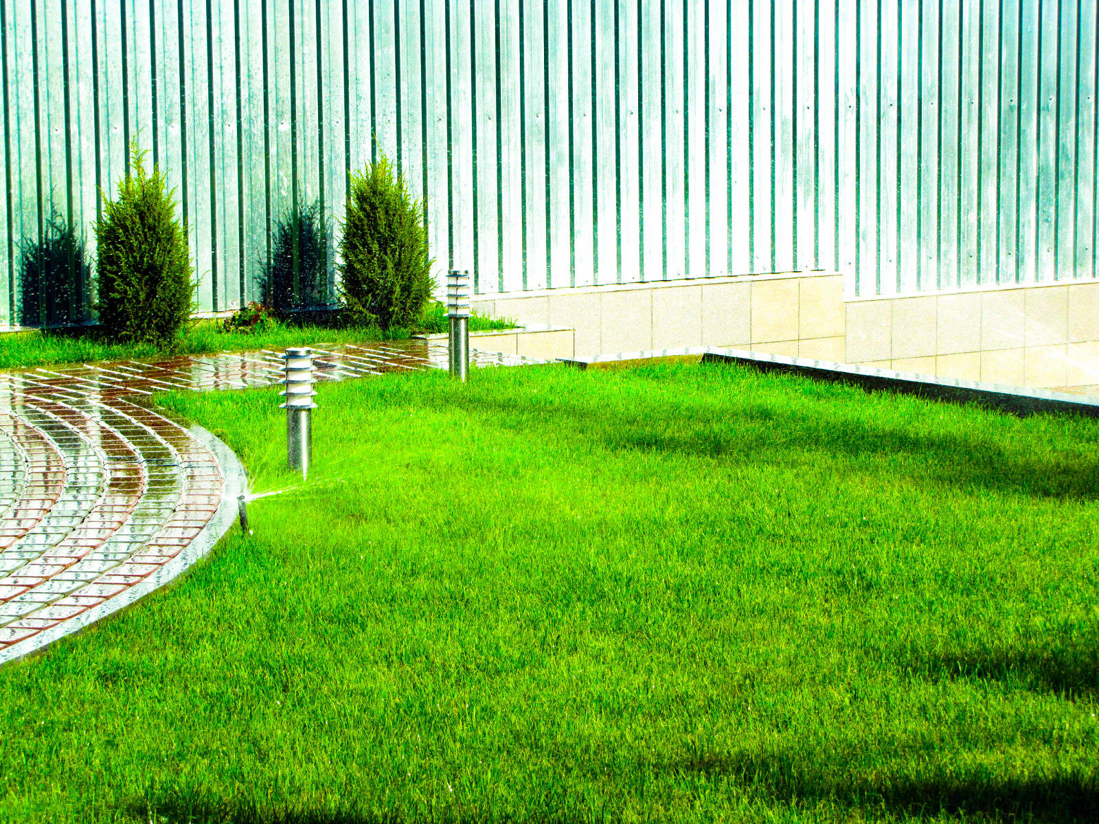 Комплексный ландшафтное благоустройство