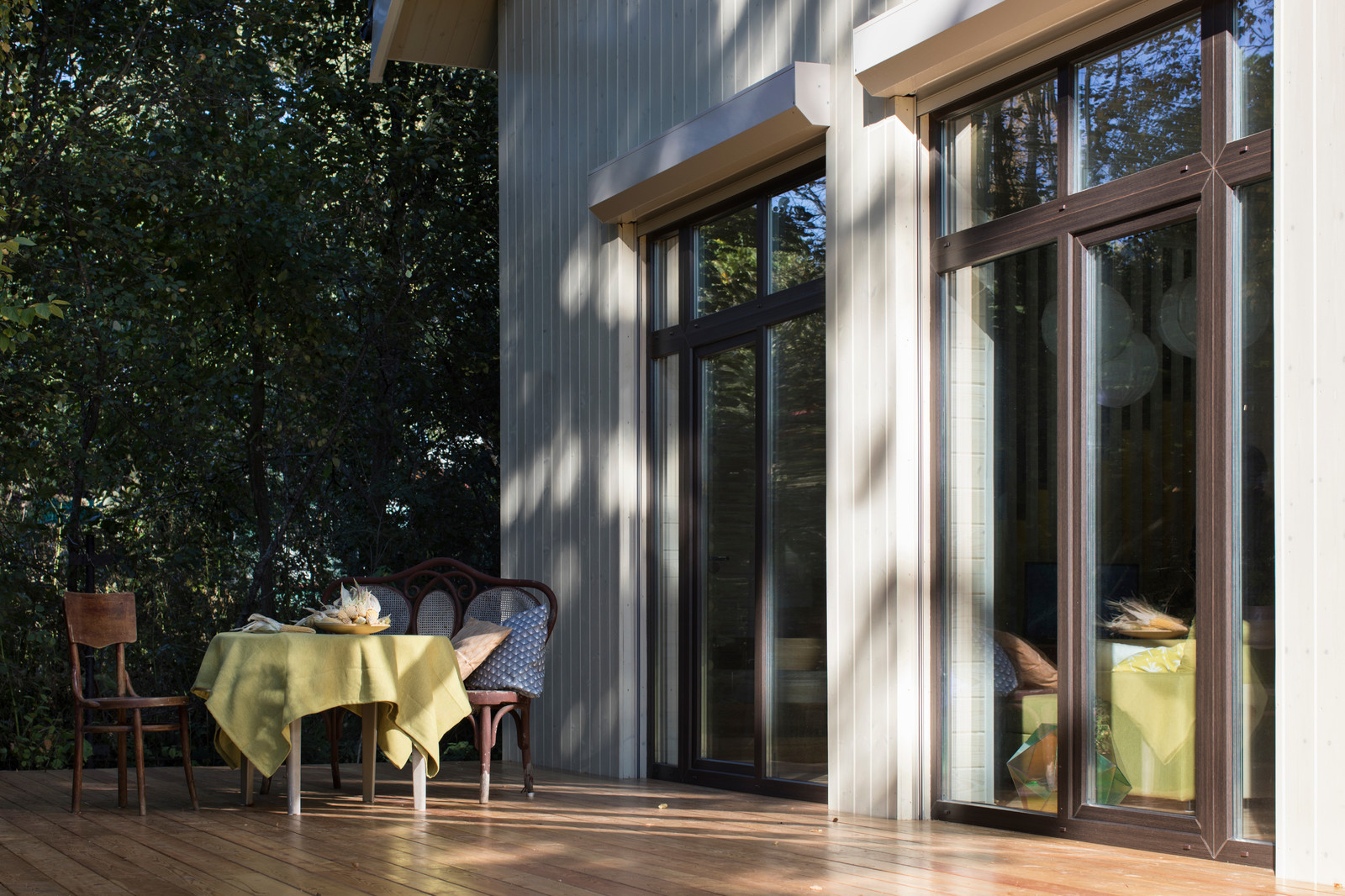 Houzz тур: Экодом в Подмосковье с мебелью из прошлого