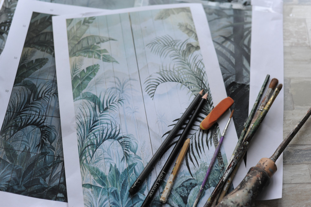 Роспись дверей