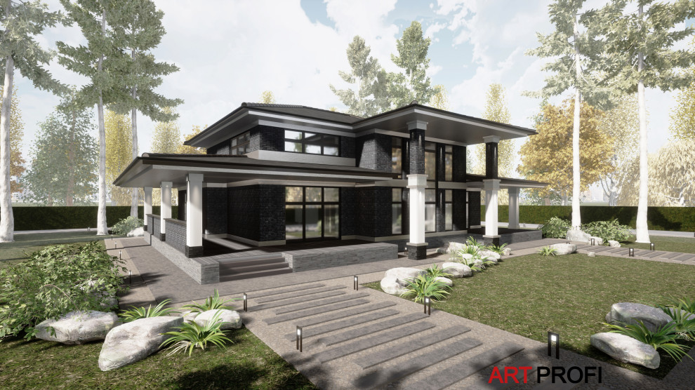 Загородный дом 470 м2