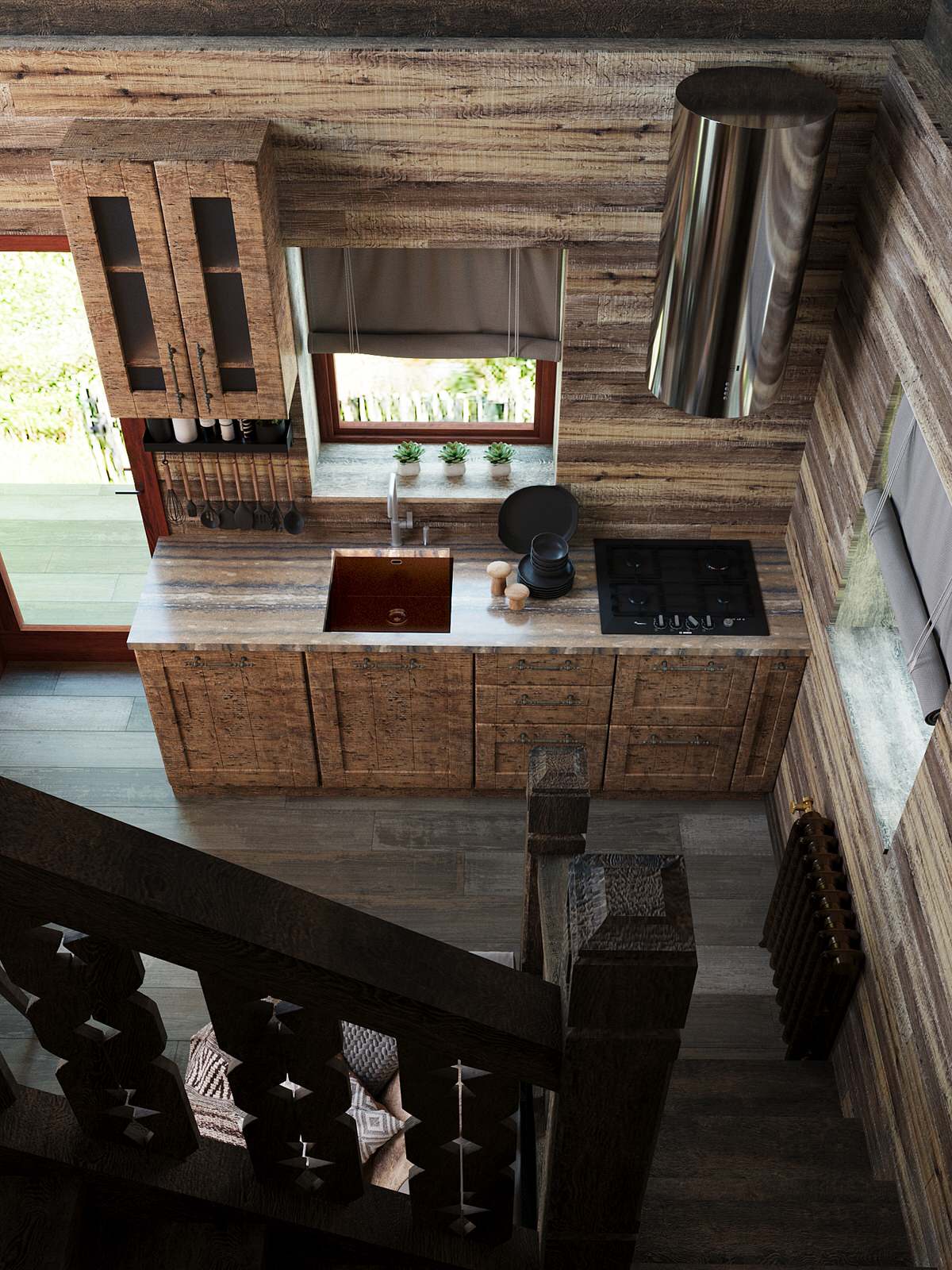 Дизайн дома-бани 110 кв.м.