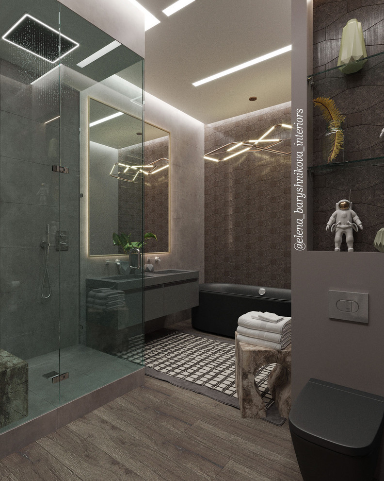 Обложка проекта: Дизайн проект квартиры 130м2 "Курорт в городе" (Resort in the City).