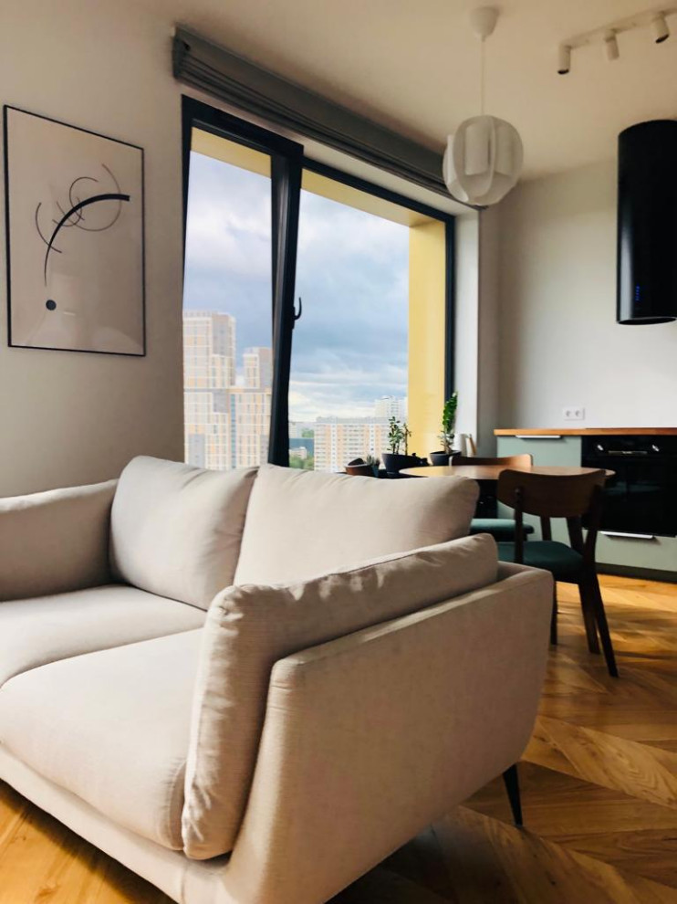 Стилизация интерьера в ЖК Discovery