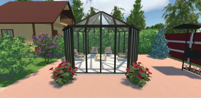 Обложка проекта: Ландшафтный Дизайн 3D