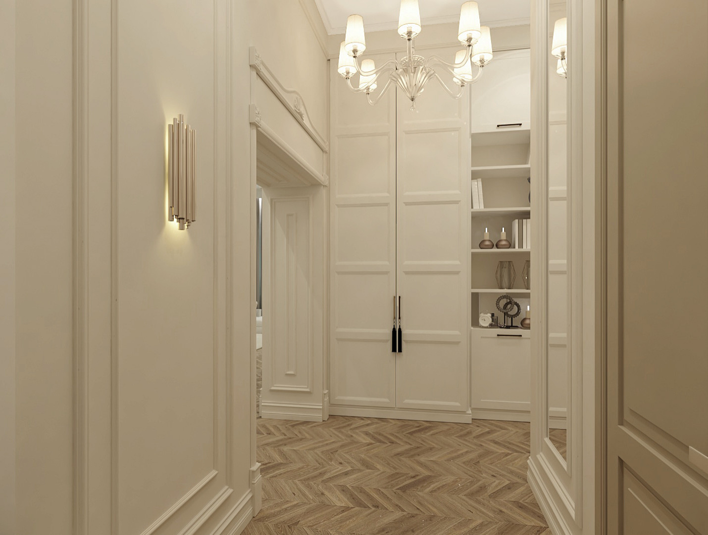 интерьер квартиры 117 квм. г. Новосибирск