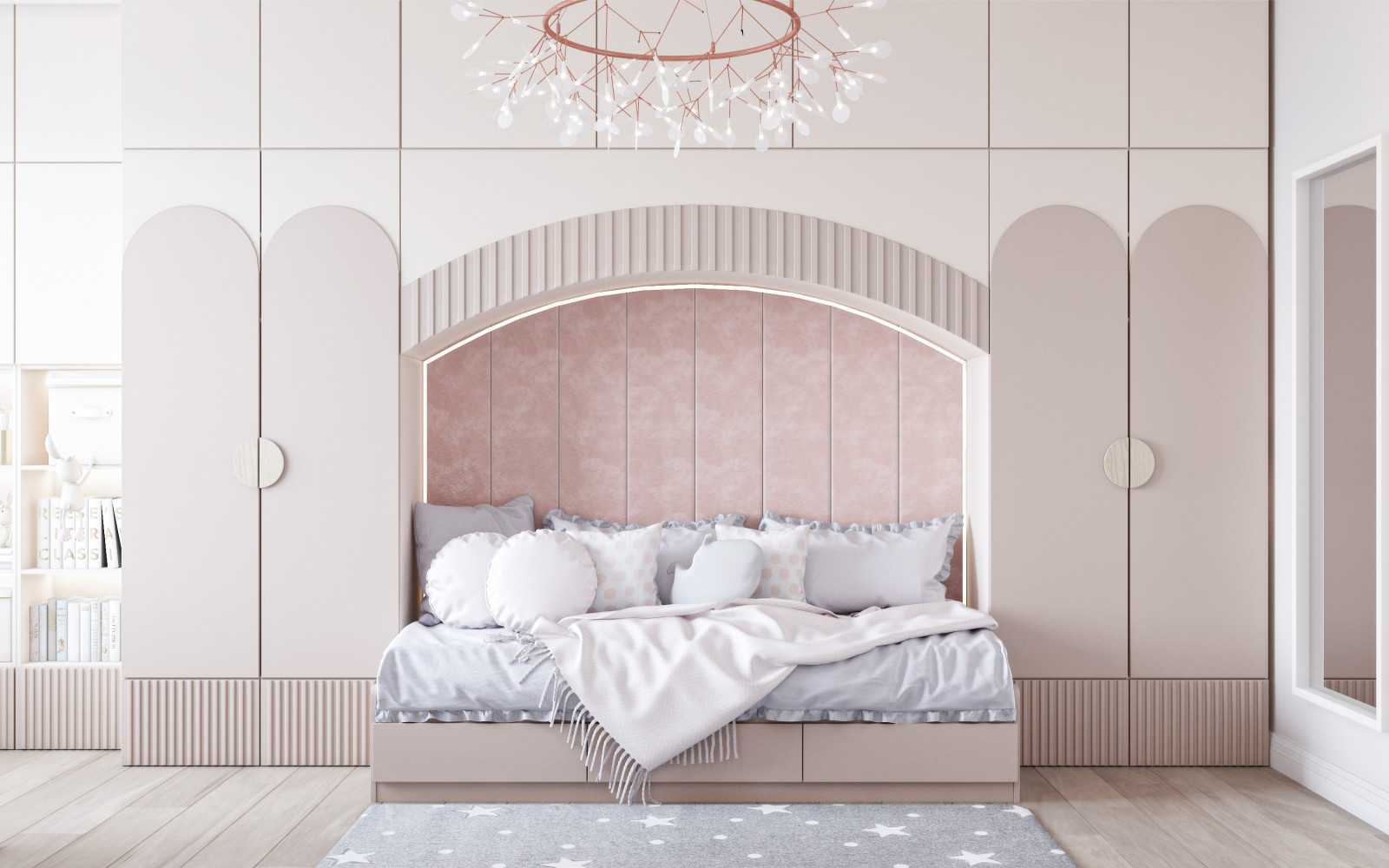 Дизайн трехкомнатной квартиры ЖК Мегаполис-парк 69м2