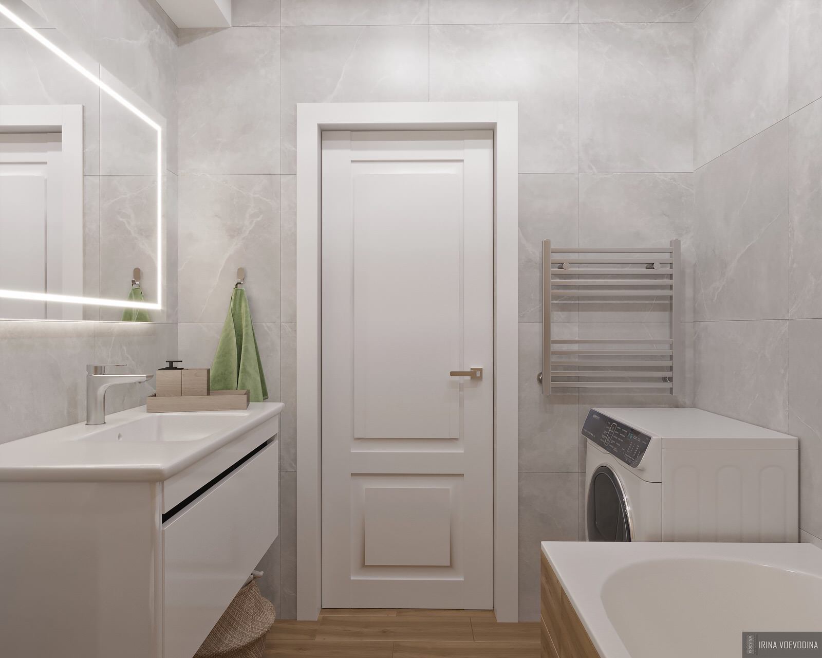 Однокомнатная квартира для молодой девушки