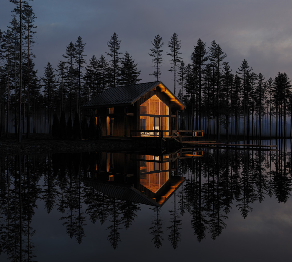 Гостевой дом Cabin 02 на берегу озера