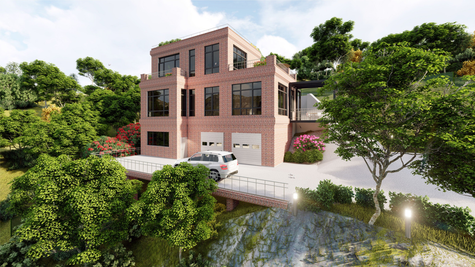 Коттедж в современном стиле в Приморском крае