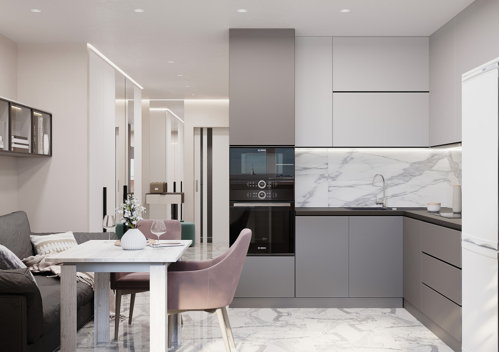 Обложка проекта: Квартира в стиле минимализм