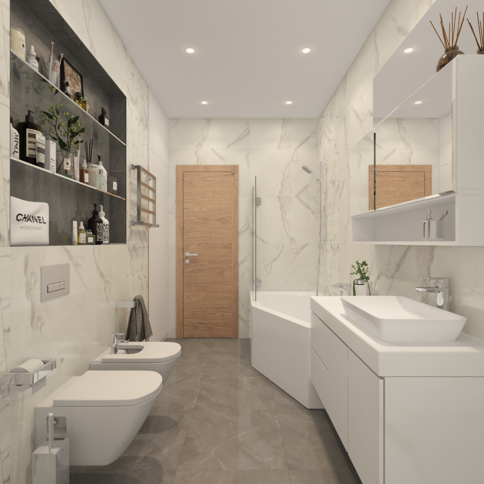 Апартаменты современный скандинавский стиль