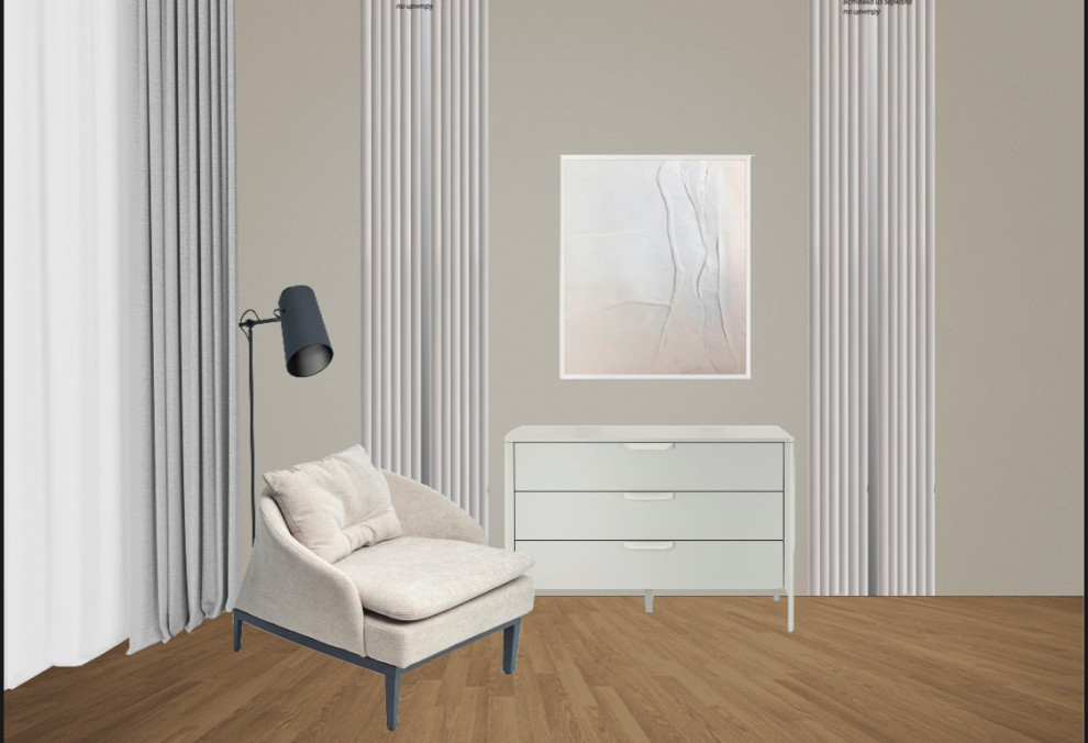 Спальня для молодой пары