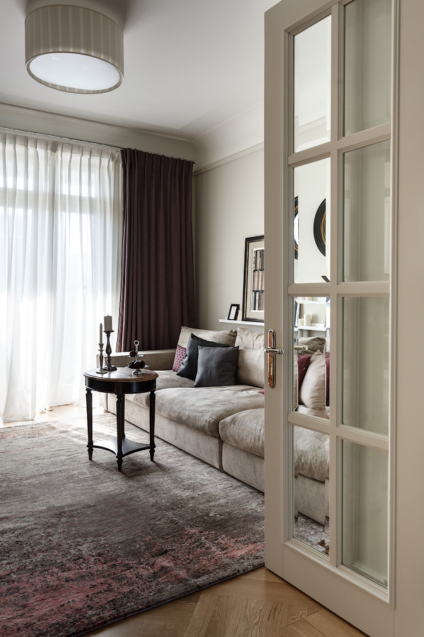 Квартира на Тверской-Ямской , Архитектурная мастерская на Яузе «Акант»