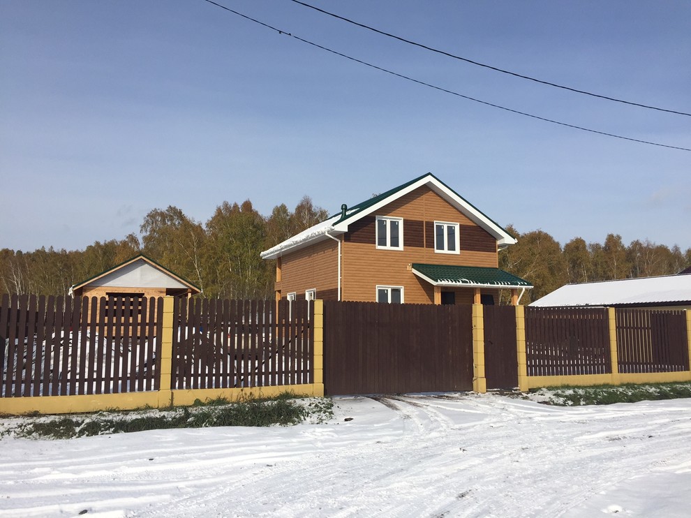 Простота - залог успеха. Уютный дом. 130 м2