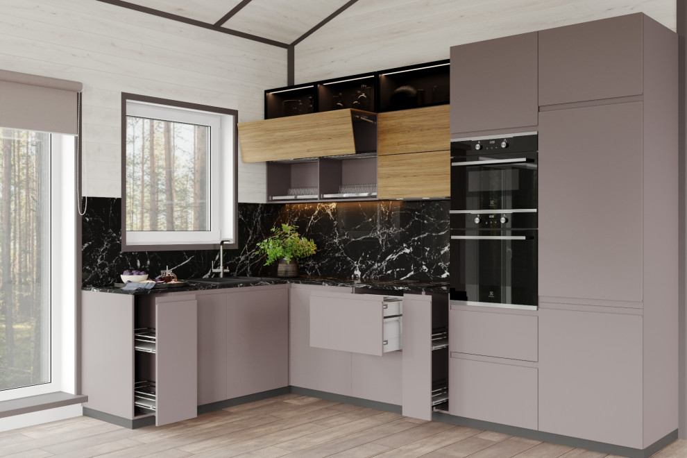 Проект кухни в дачном доме