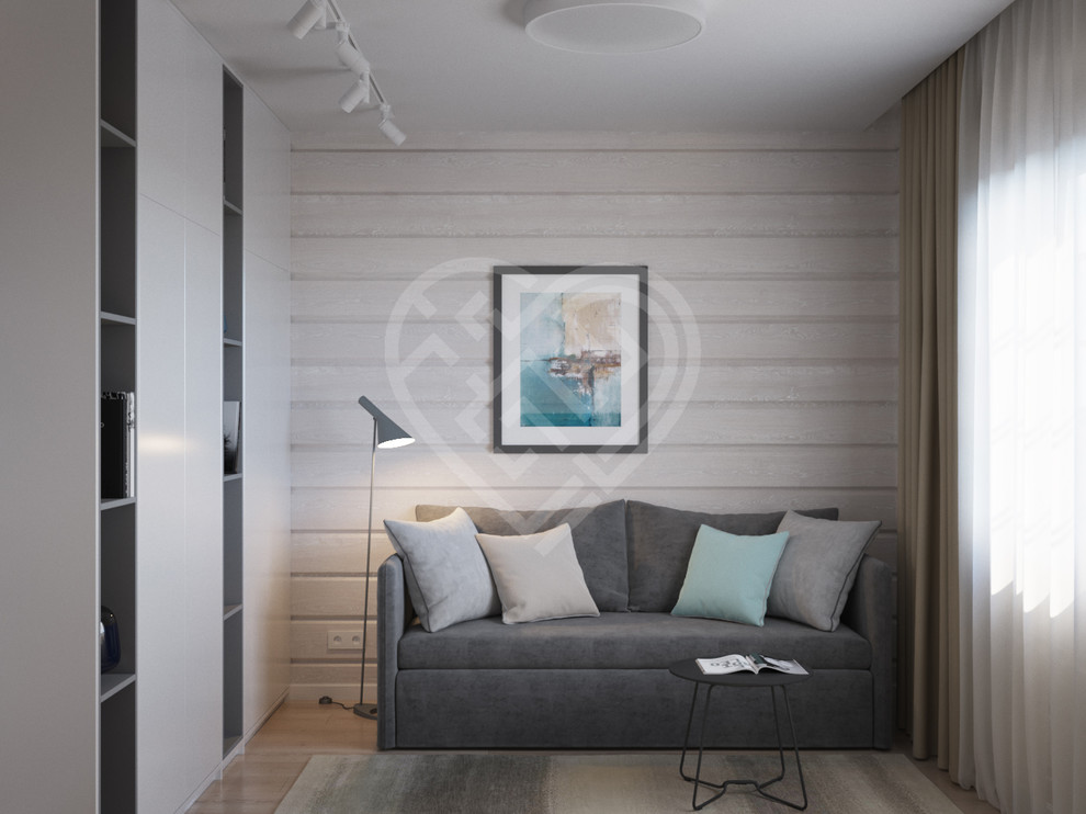 Обложка проекта: Дизайн интерьера дома из клеёного бруса в Подмосковье