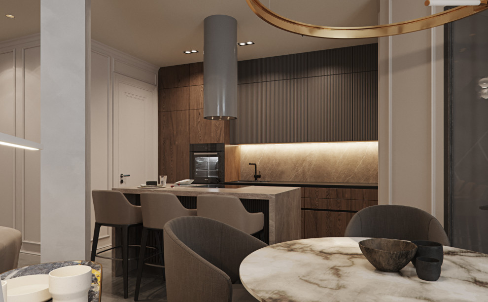 Частная двухуровневая квартира LP