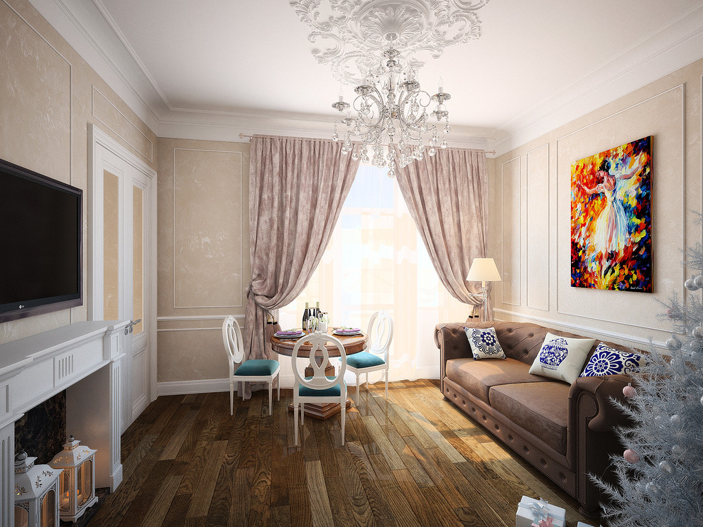 Проект двухкомнатной квартиры в сталинском доме