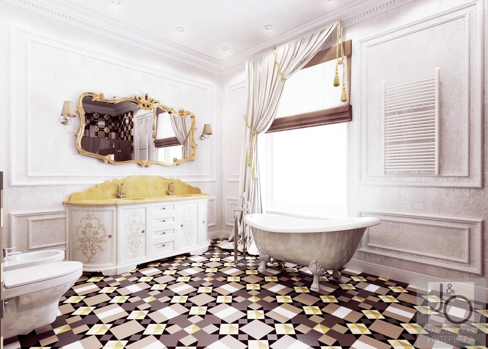 Обложка проекта: Элегантная классика с метлахской плиткой