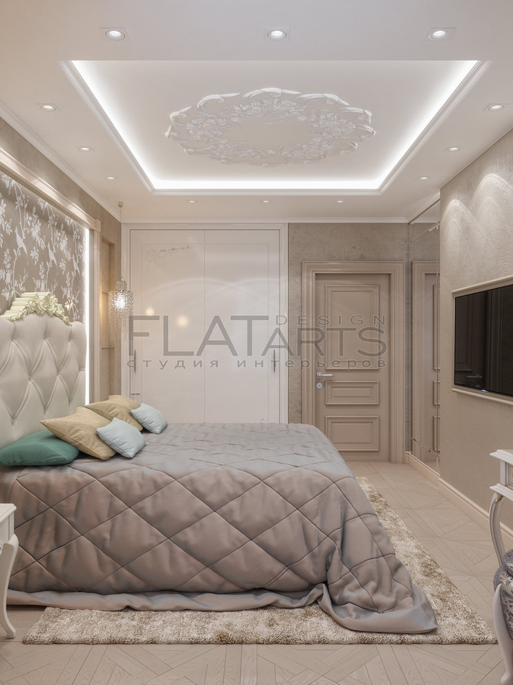 Дизайн 3-ной квартиры 90 кв.м. в стиле эклектика