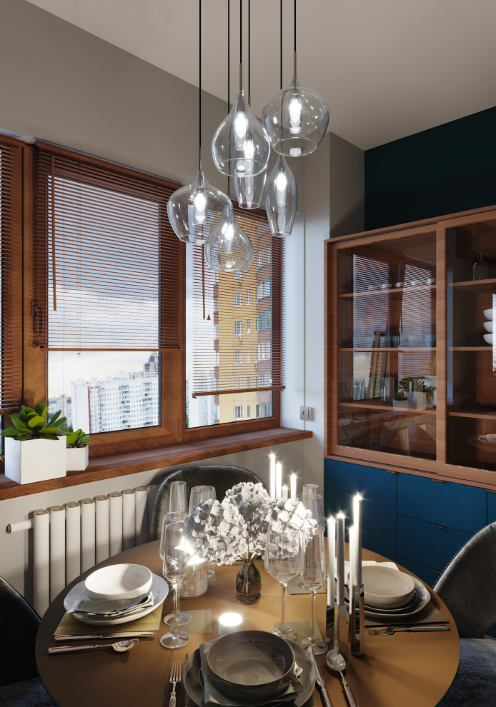 Совмещенная кухня-гостиная