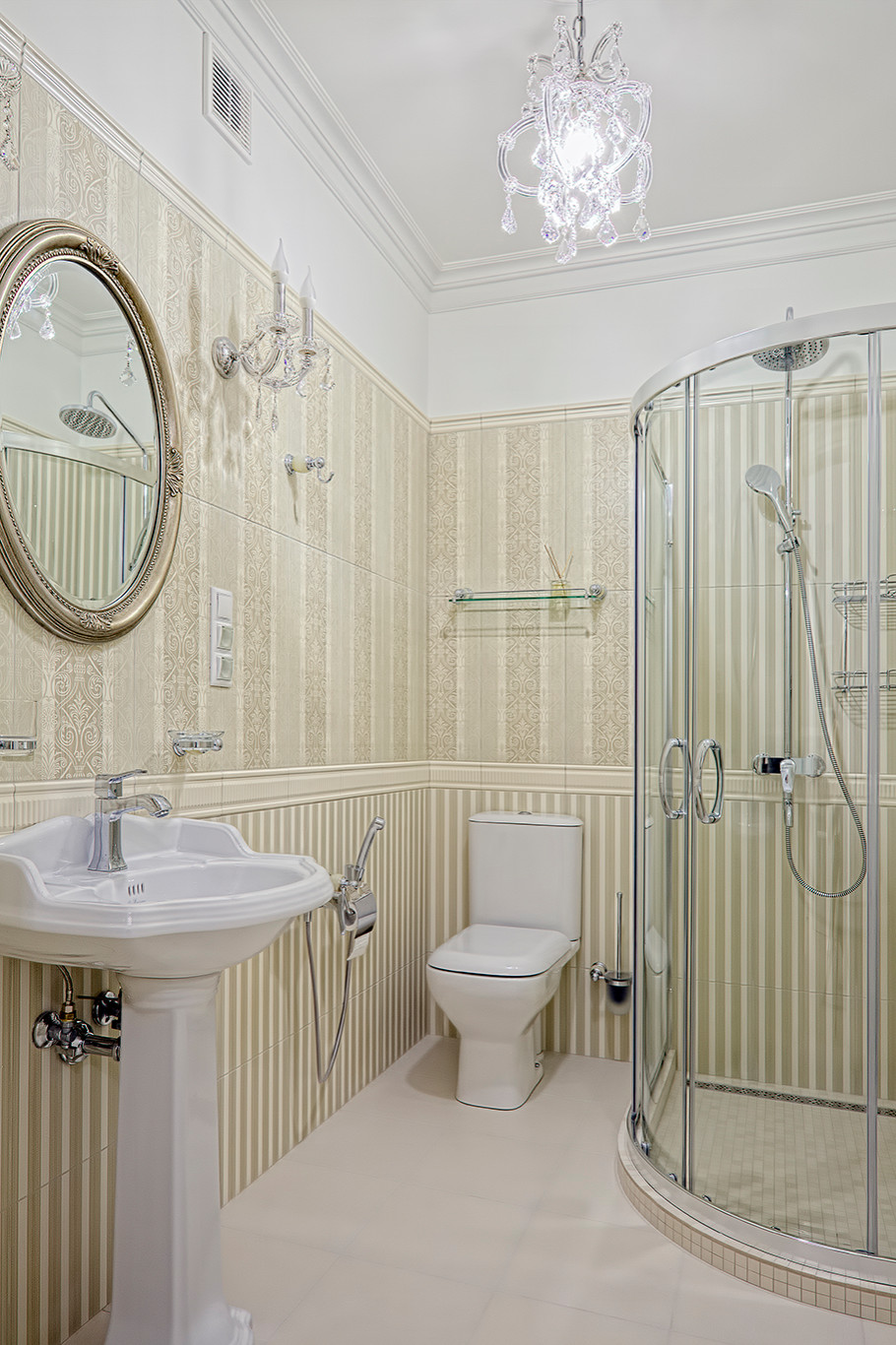 Ванная в классическом стиле
