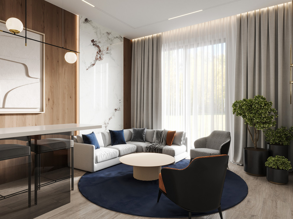 Дизайн-проект жилого дома в КП «Папушево» 409.8 кв.м