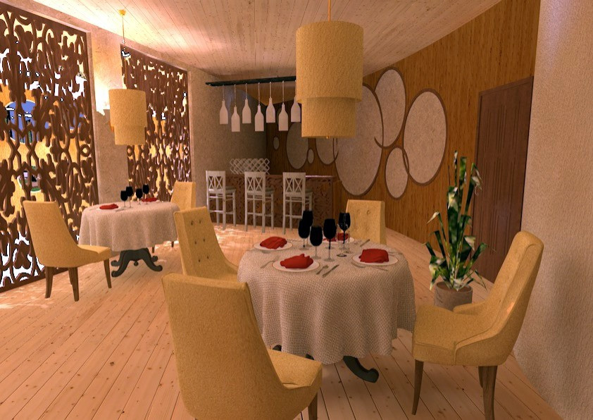 павильон с рестораном