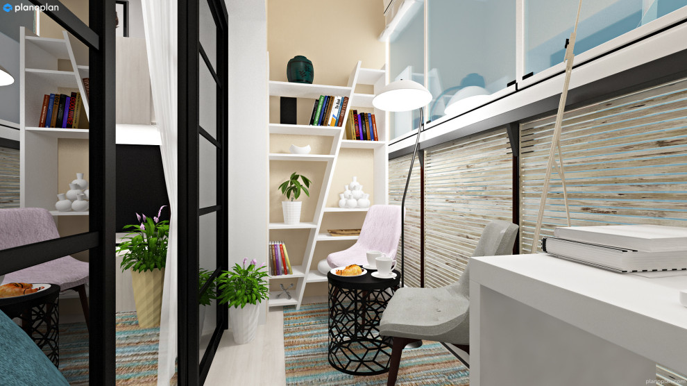 Современная квартира для молодой супружеской пары