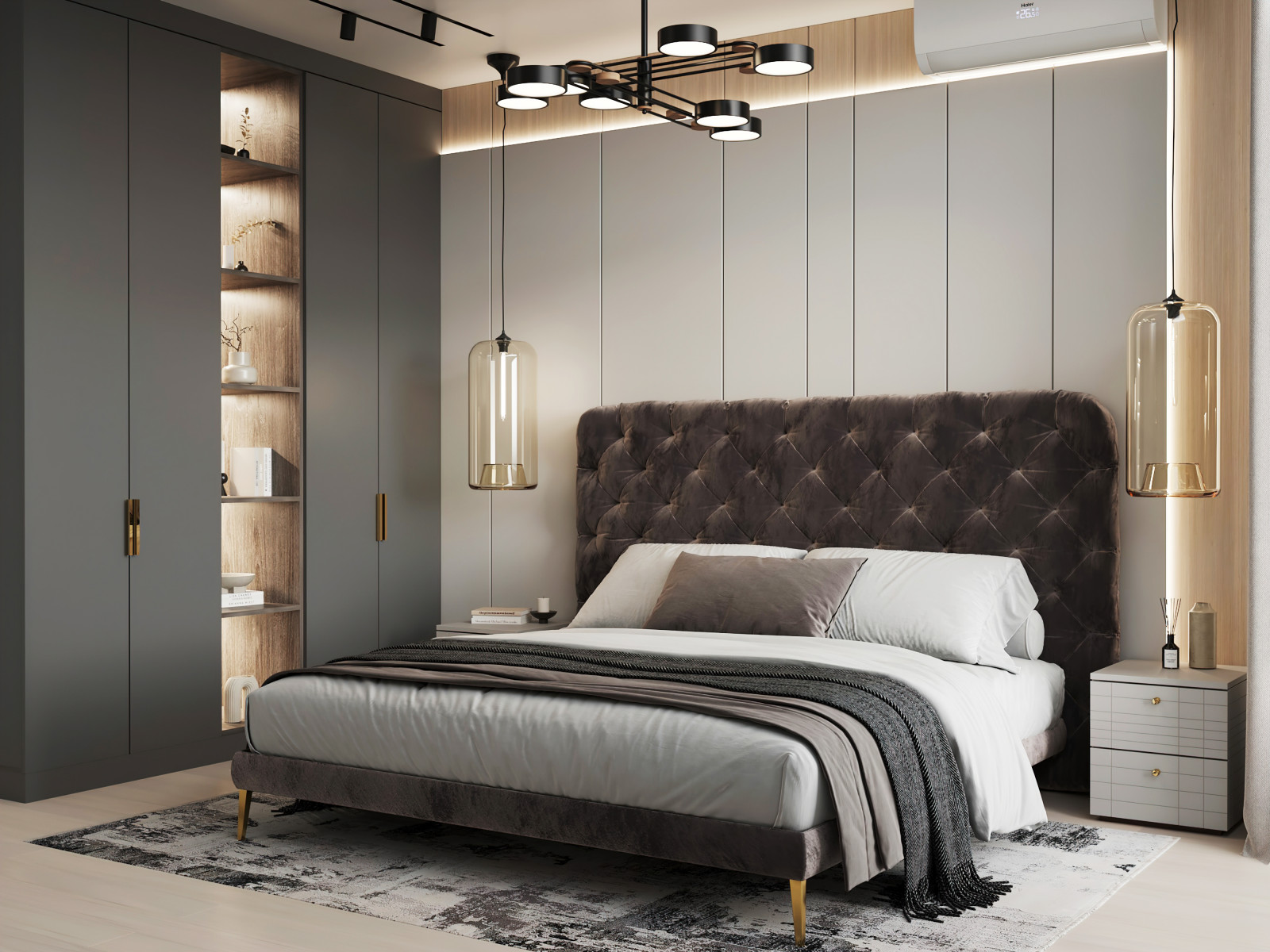 Современная классика в проекте в ЖК Береговой