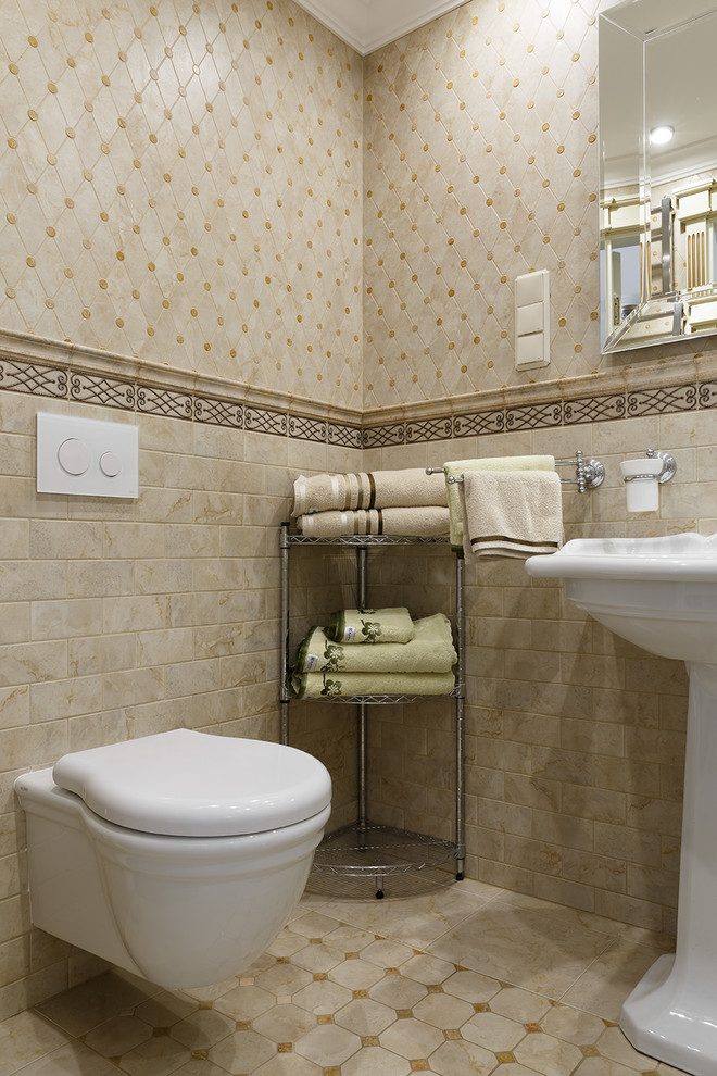 Квартира в Петродворце в классическом стиле - 124 м²