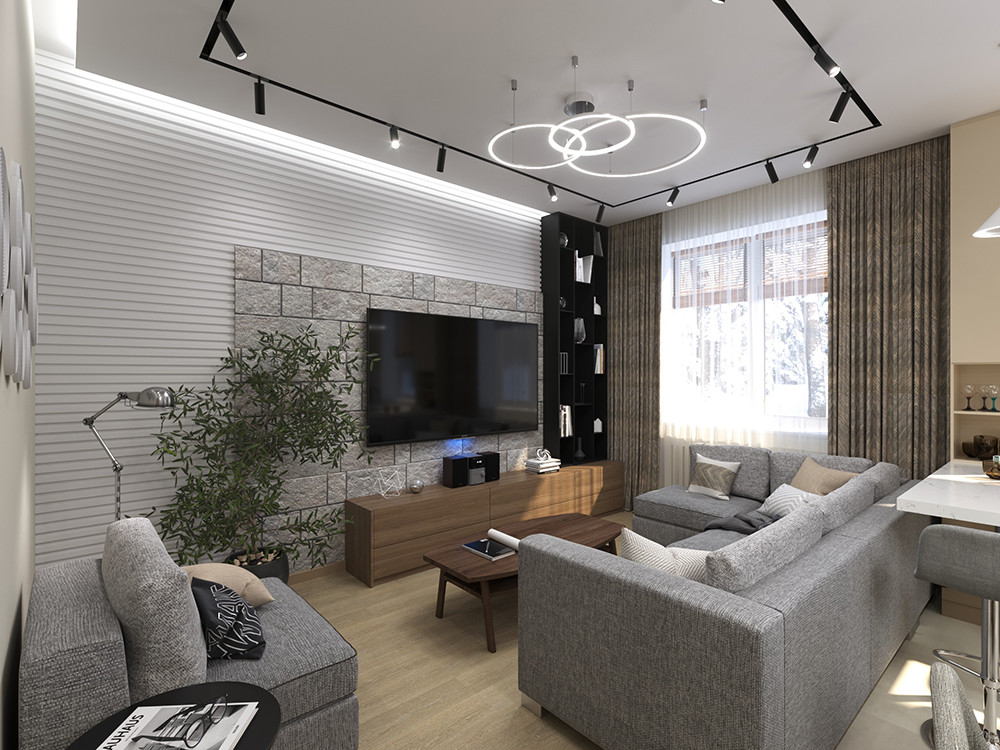 Обложка проекта: Минимализм для загородного дома