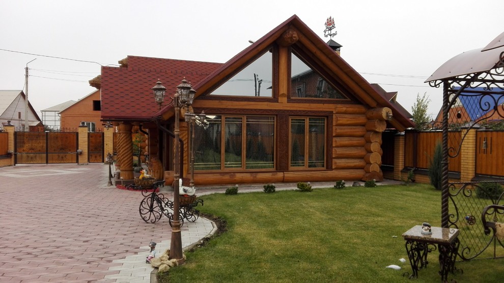 Рубленная баня из кедра "Бабик"