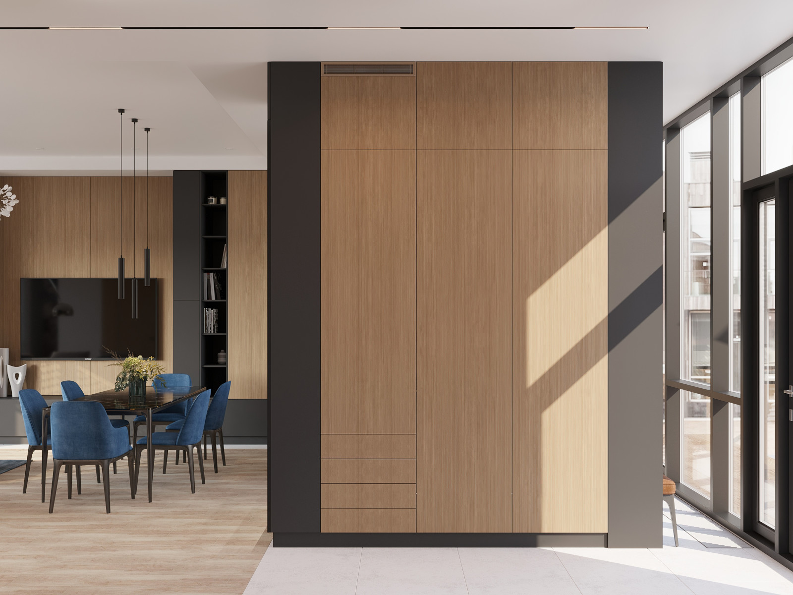 Прихожа на 1-м этаже