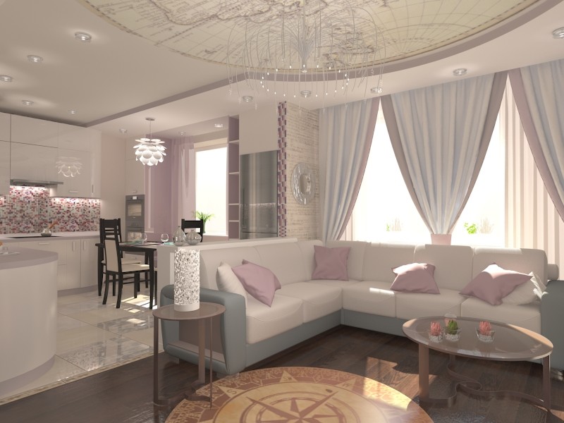 Дизайн-проект квартиры по ул. Бульвар Академика Королева