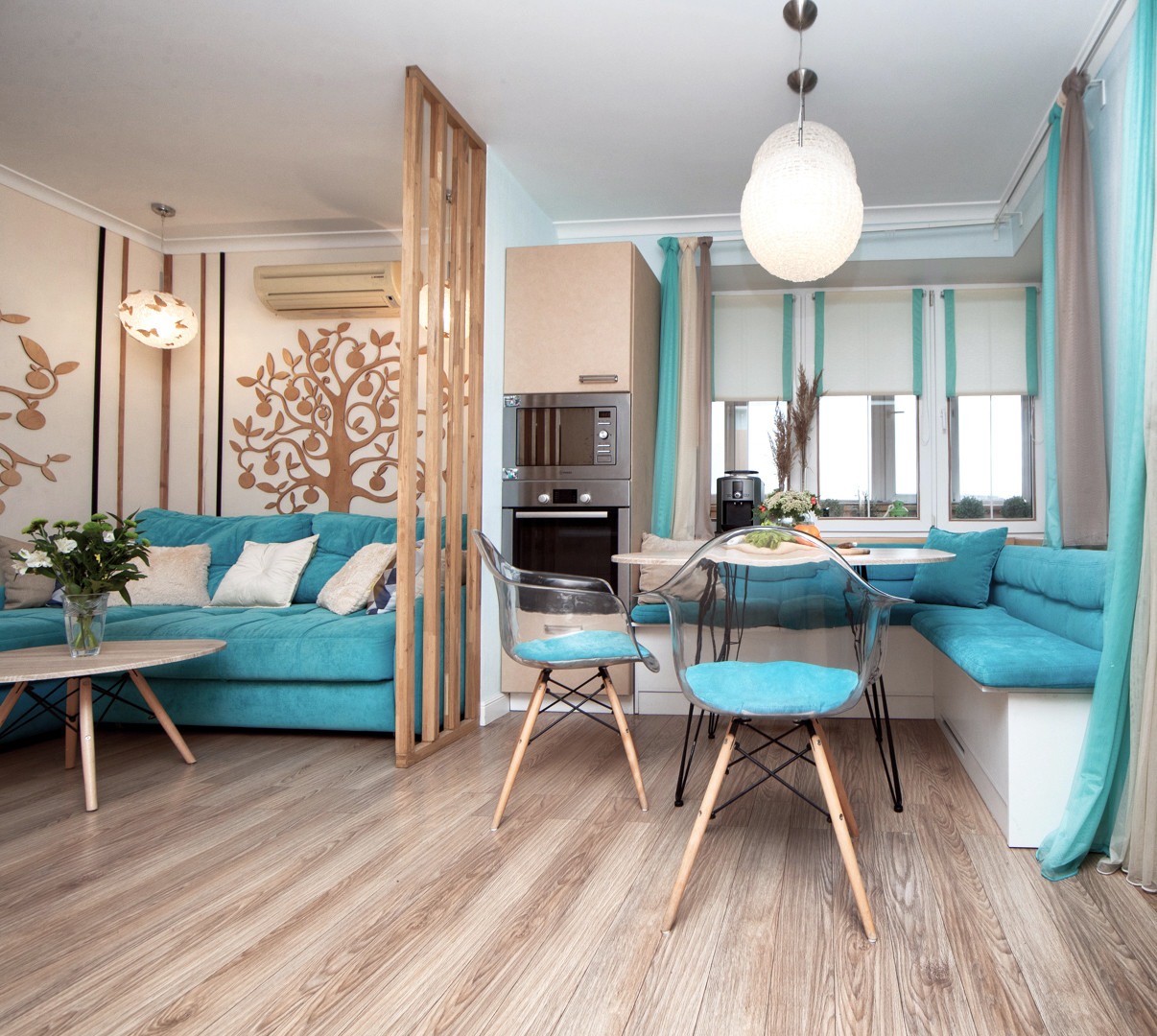 Квартира с яблоневым садом